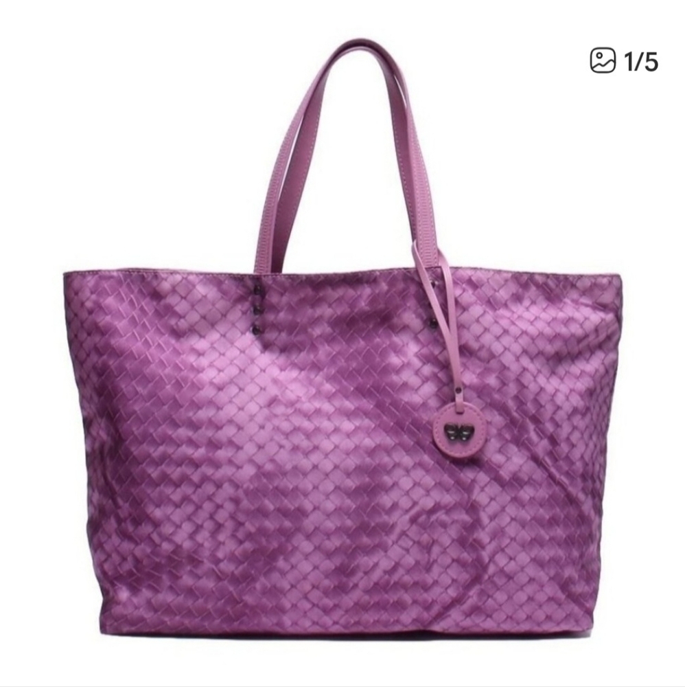 Bottega Veneta Purple Tote Bag
